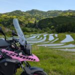 春の大山千枚田ツーリング